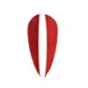 SHARROW Archery Feather Fletchings Real Turkey Feathers 3/4/5 Inch Full Length 50 Pack Right/Left Wing for DIY Arrow Hunting Arrow Accessories (red, 3 inch/Left Wing) view 2