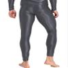Miutii Men's Silky Compression Tights Pant Quick Dry Base Layer Breathable Training Long Trousers Grey X-Large view 2
