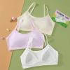 Herepai Big Girls' Adjustable Training Bra Cotton Bras Wireless Light Padded 10-16 Years (6 Colors) view 3