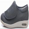 Mens Wide Width Diabetic Shoes Elderly Walking Shoes Air Cushion Sneakers for Plantar Fasciitis Bunions Swollen Feet (12, Deep Grey) view 2
