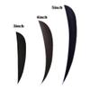 SHARROW Archery Feather Fletchings Real Turkey Feathers 3/4/5 Inch Full Length 50 Pack Right/Left Wing for DIY Arrow Hunting Arrow Accessories (Dark Blue, 5 inch/Right Wing) view 3