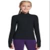 baleaf Girls Long Sleeve Shirts Fleece Jacket Fall Half Zip Pullover Kids Sweatshirts Athletic Thermal Coat Black S view 1