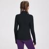 baleaf Girls Long Sleeve Shirts Fleece Jacket Fall Half Zip Pullover Kids Sweatshirts Athletic Thermal Coat Black S view 2