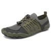 Asifn Water Shoes for Women Men Swim Beach Walking Slip on Barefoot Hiking Workout Fishing Sandals Green(10 US Men/11 US Women,10.63in Heel to Toe view 1