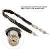 Anti Theft Motorcycle Mobility Scooter Chain Lock, BikeWheelchair Lock Copper Core Non Woven Cloth Cover 80cm Length view 3
