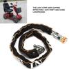 Anti Theft Motorcycle Mobility Scooter Chain Lock, BikeWheelchair Lock Copper Core Non Woven Cloth Cover 80cm Length view 4
