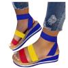 Yanzhenglip Orthopedic Wedge Sandals for Women Summer Dressy Open Toe Espadrilles Platform Sandals Ankle Strap Casual Wedges, Slip on Sandals Beach Sandals Comfortable Outdoor Shoes view 1
