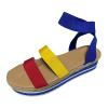 Yanzhenglip Orthopedic Wedge Sandals for Women Summer Dressy Open Toe Espadrilles Platform Sandals Ankle Strap Casual Wedges, Slip on Sandals Beach Sandals Comfortable Outdoor Shoes view 3