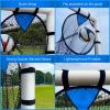 Soccer Target Net Corner Soccer Target Goal, Football Kicking Net Accuracy Throwing Catching Nets, Easy to Attach and Detach Soccer Top Bins, Portable Outdoor Soccer Training Equipment view 3