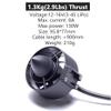 ApisQueen U2 Mini Underwater Thruster 12-16V,with Bi-Directional Waterproof ESC, 2.87lbs Thrust,130W Brushless Motor for Boats,ROV,Underwater Vehicle,Diving (CW) view 2