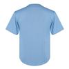 Youth Baseball Jersey Kids Button Down Short Sleeve Solid Color T-Shirt for School, PE, League Team Uniform (Pale Blue, M) view 2