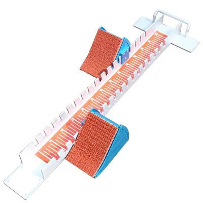 LZMZMQ Starting Blocks 6 Angle Adjustable, Athletics Sprinting Pedals Track Blocks, for Plastic Runway Cinder Track, Campus Games/Running Competition, Aluminum Alloy (Color : Style-2)