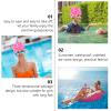 Vintage Swim Cap Flower Floral Petal Swimming Hat Retro Style Bathing Caps Women Swim Hat Long/Short Hair view 4