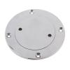 FERDUS Ship Fittings 1 Pcs 316 Stainless Steel Boat Marine 4" Deck Plate Access Inspection Hatch Stainless Steel view 4