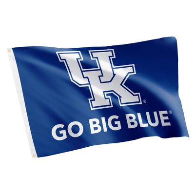 Desert Cactus University of Kentucky UK Flag - 3 x 5 Feet Wildcats Banner, Indoor/Outdoor Durable Fabric, 100% Polyester Design (Style Z)