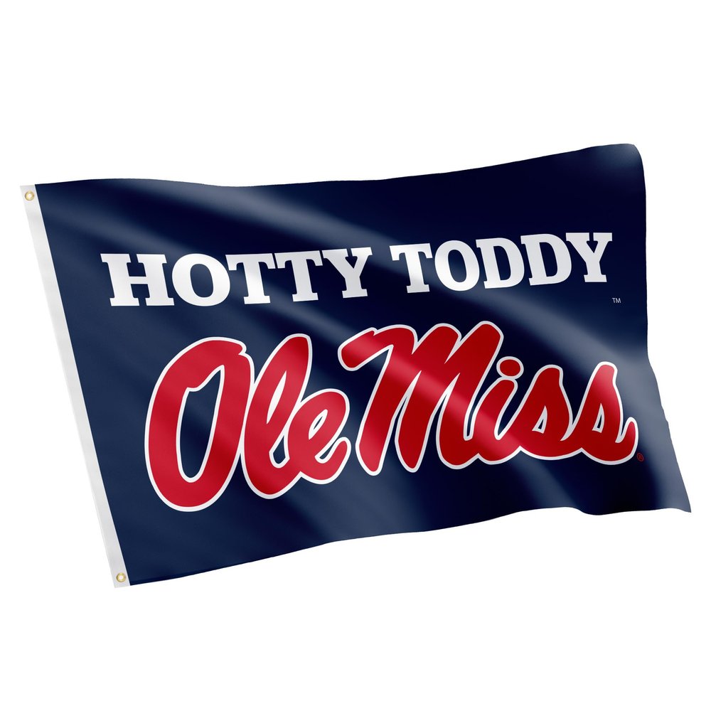 Desert Cactus University of Mississippi Flag Rebels Ole Miss U of M Banners 100% Polyester Indoor Outdoor 3x5 feet Flags (Design Z)
