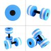 Water Weights For Water Aerobics Foam Dumbbells For Aqua Aerobics Blue Eva Water Aerobics Dumbbell Aquatic Barbell Aqua Fitness Swimming Pool Exercise view 4