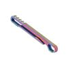 Titanium Keychain Pocket Clip, EDC Outdoor Colorful Keyring Belt Clip Portable Hanging Buckle 2 in 1 Key Ring Holder for Belt view 1
