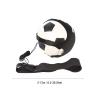Qiilu Socr Kick Trainer Socr Training Equipment Black Nylon Children Football Socr Kick Trainer Skills Practi Exercises Training Waist Belt view 2
