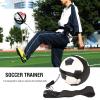 Qiilu Socr Kick Trainer Socr Training Equipment Black Nylon Children Football Socr Kick Trainer Skills Practi Exercises Training Waist Belt view 3