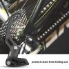 Qiilu Chain Guide Iscg 05, Aluminium Alloy Chain Guide Tool for ISCG 05 Bottom Bracket Accessory Black view 3