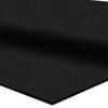 Flooring Inc 1/4" Tough Rubber Flooring Roll | Flexible Recycled Rubber Mats for Home Gym, Sheds, Horse Stall or Trailer | Heavy Duty Black Rubber Mat | 3'x4' view 2