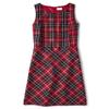 The Children's Place,Short Sleeve Holiday Dress,12 Red Plaid view 1