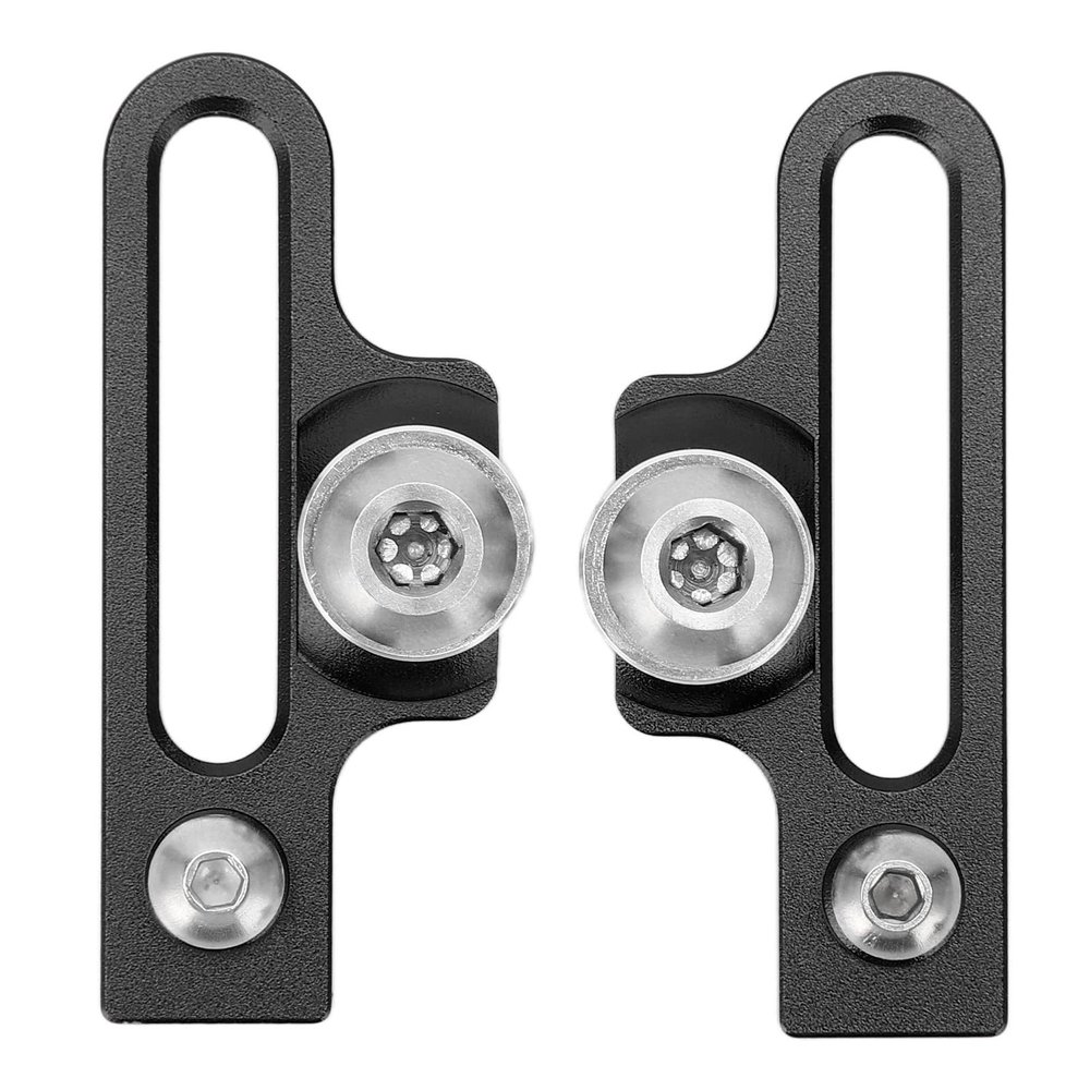 Pilipane Premium Bikes Brake Pads, 2Pcs Bikes C Clamp Brake Pad, Professional Mountain Bikes C Clamp Pads, Aluminum Alloy Extension C Caliper Adapter Brakes for Road Bicycles()