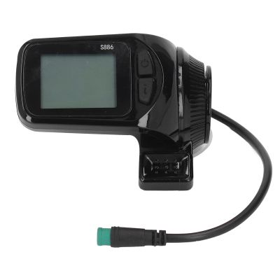 Bikes Computer, Electric Bikes LCD Display, Bikes Speedometer, Meter Low Failure Rate Water Proof Simple Design Electric Bikes Access