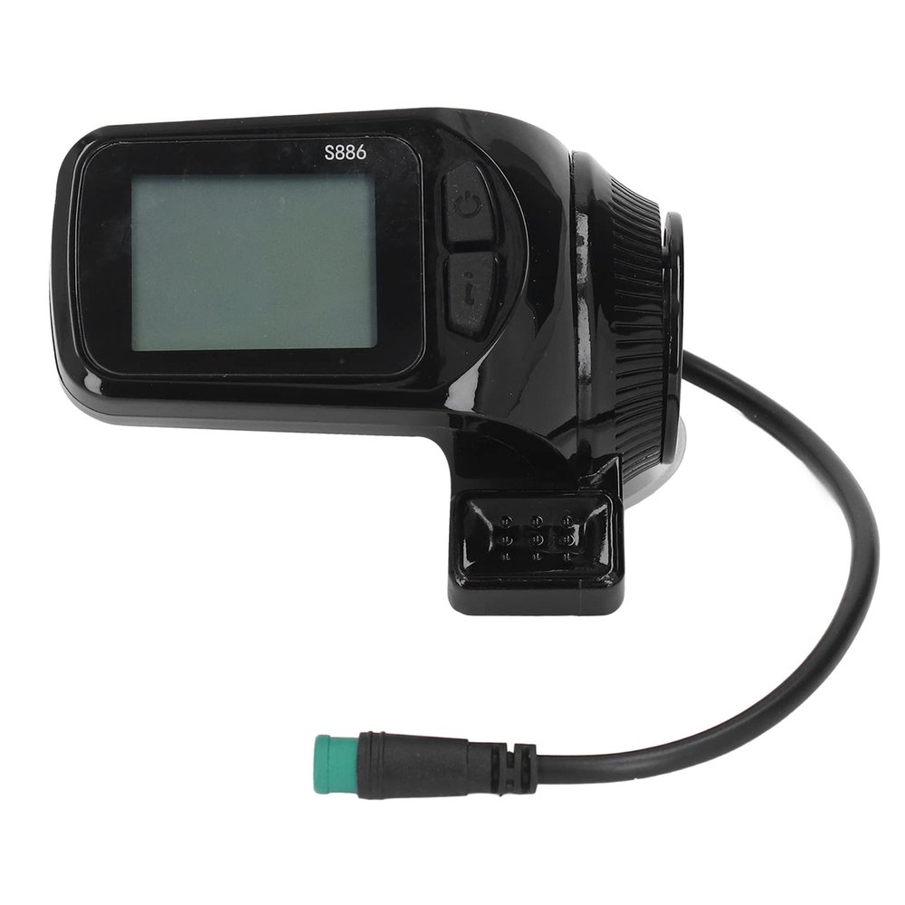 Bikes Computer, Electric Bikes LCD Display, Bikes Speedometer, Meter Low Failure Rate Water Proof Simple Design Electric Bikes Access