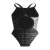TYR Durafast Elite Diamondfit One Piece Girls' Swimsuit - Athletic Training and Competition Swimwear - Resists Chlorine - 22, Titanium Speedwarp view 2