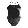 TYR Girls' Durafast Elite Cutoutfit Swimsuit, Titanium Speedwarp, 22 view 2