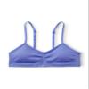 Happy Nation Seamless Ruched Sports Bra, Purple Pizzazz, Large