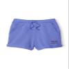 Happy Nation Rolled Hem Fleece Sweat Shorts, Purple Pizzazz, XL+ view 1