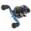 Fishing Reel Baitcasting Long Shot Casting Max Drag 8KG Left Right Hand Reel Fishing for Bass Purple Right Hand view 2
