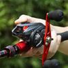 Fishing Reel Baitcasting Long Shot Casting Max Drag 8KG Left Right Hand Reel Fishing for Bass Purple Right Hand view 3