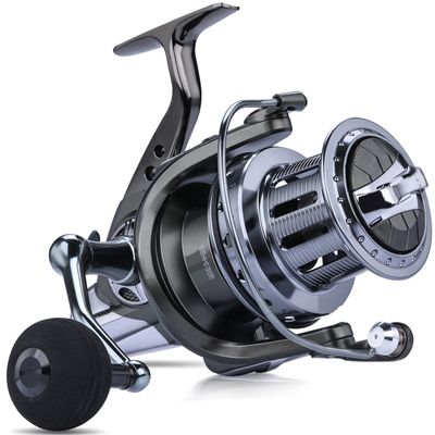 10000 Series 10+1BB Fishing Reel EVA Reel Handle Sea Spinning Reel 25KG Drag Power Carp Fishing Tackles DYL10000