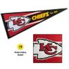 WinCraft Kansas City Chiefs Embroidered and Sewn Pennant view 2
