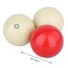 MYCENSE 3Pcs Carom Billiards Balls, Complete Ball Set, Improve Skills Training Professional Carom Balls Set, Billiard Pool Balls for Professional view 4