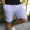 CornBorn Kansas Jayhawks Jogger Shorts - Premium Fleece Rock Chalk Jayhawks - Black - XL view 2