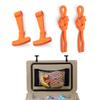 Above Sea Level Cooler Accessory Bundle - Blaze Orange Latches and Rope Handles - Cooler Net for Dry Storage and Organization view 1