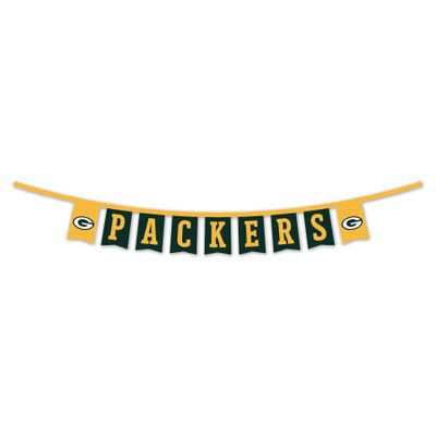 WinCraft Green Bay Packers Banner String Pennant Flags