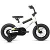 cubsala 12 Inch Kids Bike BMX Style Bicycle with Training Wheels Coaster Brake for 1 2 3 4 Years Old Boys Girls Toddlers Beginner Riders, White view 2