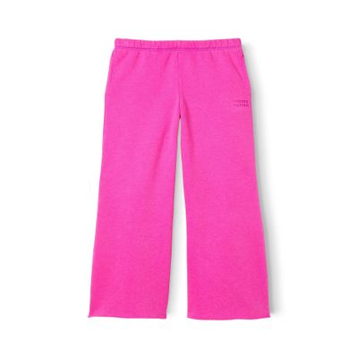 Happy Nation Wide Leg Sweatpants, Dazzle, Medium