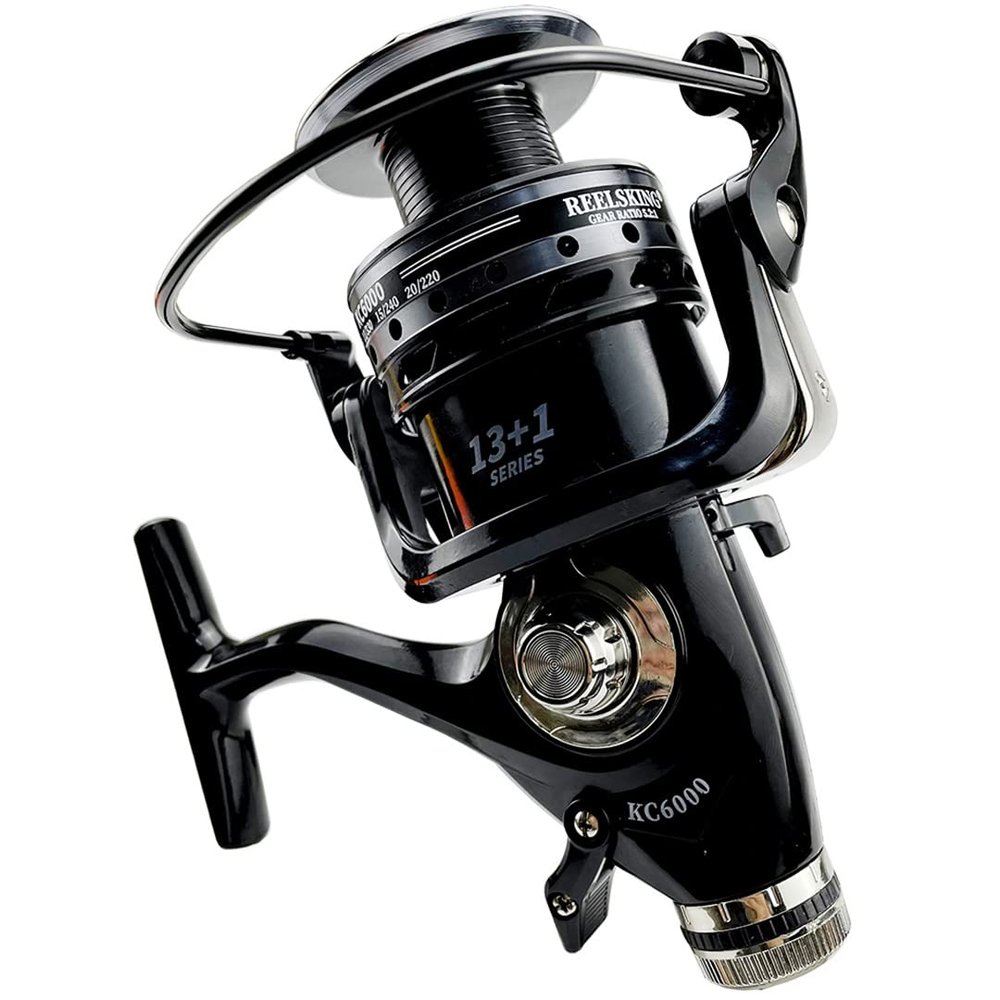 Metal Fishing Spinning Reel Sea Boat Reels Tackle Pesca Molinetepescaria Metal Cup Carp Molinete Goods 4000 Series