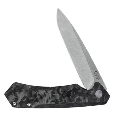 Case Cutlery CA64801: Kinzua Framelock Black Cf