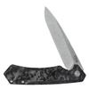 Case Cutlery CA64801: Kinzua Framelock Black Cf view 1