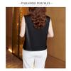 Hamthuit Summer Satin Tank Top Women Sleeveless Lace Women Imitate Silk Vintage White Office Tops Vest view 2