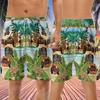 Tiki Men's Swim Trunks - Hot Rod Racing Hawaiian Shorts for Men, Men's Summer Bathing Shorts Set 10 Size Size 3XL view 3