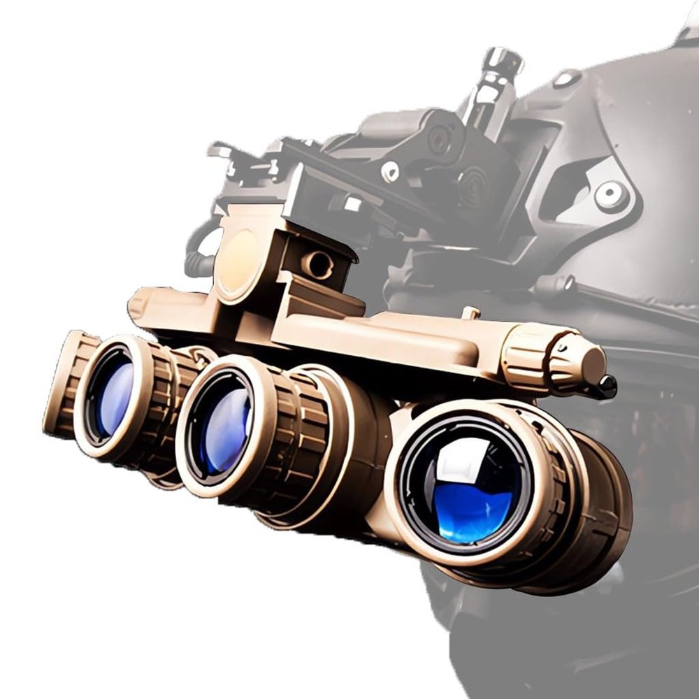 HSAPAZD NVG Dummy Model, No Function Pro Digital Night Vision Binoculars Model, Dummy Binoculars & GPNVG18 Night Vision Goggles Model (Color : GPNVG-18-T)